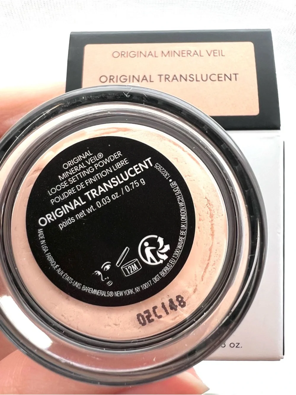 5 for 25⚡️bareMinerals Mini Mineral Veil Setting Powder .75g